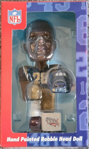 NFL Legend MARSHALL FAULK Bobblehead - Limited Edition 1 of 500 #173 Mint Cover