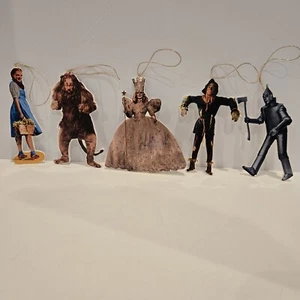 Ornamenti natalizi Wizard Of Oz Turner Entertainment 1997 Dorothy Glinda Lion - Foto 1 di 11