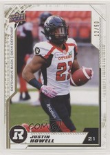 2020 Upper Deck CFL Gold /50 Justin Howell #48