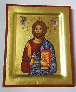 Ikone Jesus Christus Icon Christ Ikona Icone Icono Gesù Cristo Иисус Христос - Bild 1 von 4