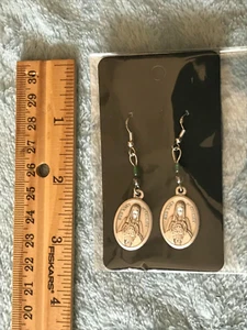 Beautiful Our Lady of Trinity Earrings - Great for everyday! - NEW! - Picture 1 of 2