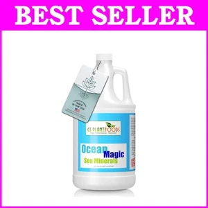 Organic Sea Minerals Liquid Concentrate - 1 Gallon for Superior Plant Growth - Picture 1 of 8