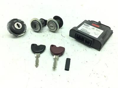 Bloc D'Allumage Serrures Centralina Et Clés Piaggio Hexagon Gtx 180 2000 - Photo 1/4