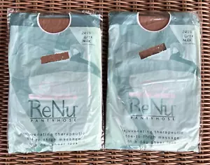 New Silkies Sheer ReNu Pantyhose Q 1X NUDE # 2019 Factory Sealed - Damaged Bag - Picture 1 of 3