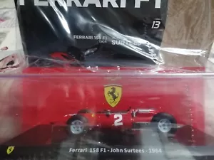 EDICOLA 1/24 FERRARI 158 SURTEES WC 1964 N SPARK AMR MINICHAMPS IXO - Foto 1 di 3