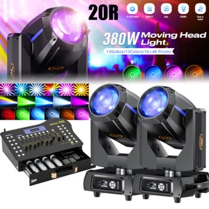 380W 20R LED Beam Moving Head Light Prism Gobo DMX Stage DJ Show Party lights - Picture 1 of 27