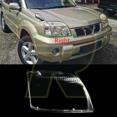 Carcasa de lente de faro derecho para Nissan Rogue X-Trail T30 2001-2007 + pegamento de sellado Foto 1 de 4