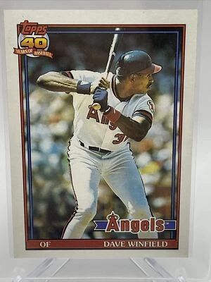 1991 Topps Dave Winfield Baseball Card #630 Nm-Mint FREE SHIPPING - Image 1 of 3