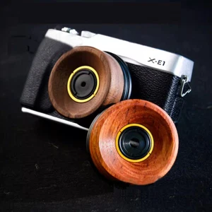 Fixed Focus Free Lens 30mm F8 Biscuit Wooden Full Frame For Sony E Fuji FX Mount - Picture 1 of 7