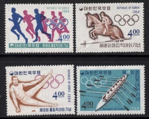 Korea 1964 Tokyo Oympics set Sc# 449-53 NH - Picture 1 of 2