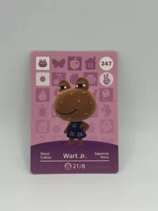 Walt Jr - 247 Serie 3 Animal Crossing Amiibo Karte ungescannt und original - Bild 1 von 2