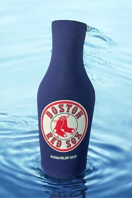 Boston Red Sox Koozie MLB Cremallera Botella de Cerveza Traje Aislador Soporte Coozie Foto 1 de 4