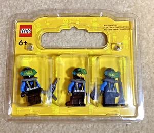Lego Aquaraiders Minifigure Trio Divers Aqu021 Aqu022 Aqu025 - Picture 1 of 4