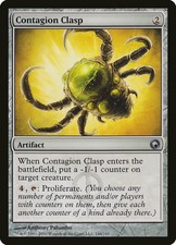 1X Contagion Clasp Scars of Mirrodin NM/EX MTG CARD