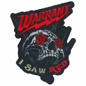 GARANTIE - I SAW RED - GESTICKTER PATCH - BRANDNEU - MUSIK 5340 - Bild 1 von 1