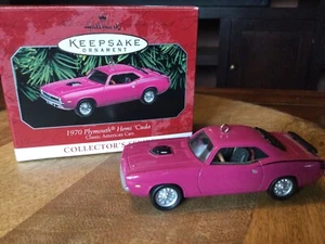 Hallmark Keepsake Ornament 1998 Classic Car #8 1970 Plymouth Hemi Cuda - Picture 1 of 2