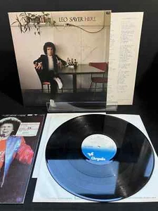 LEO SAYER Here LP signed with 1979 Tour Programme and Ticket Stub Excellent - Imagen 1 de 5