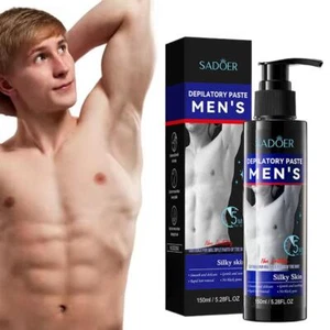 Men Hair Removal Cream 150ml Mild and Non Irritating Cream' Painless T0I4 - Picture 1 of 13