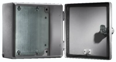 Schaltschrank Rittal IP66 Stahl Elektrobox ver Größen mit Montageplatte mit Tür - Bild 1 von 2