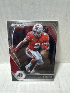 Selecciones del draft Panini Prizm 2021 - J.K. Dobbins #78 Ruby Wave Prizm - Imagen 1 de 2