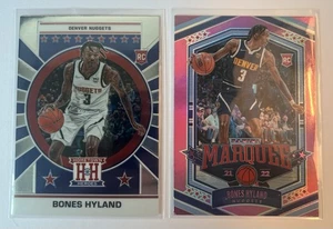 Bones Hyland Rookie Card Lot - Denver Nuggets Basketball Card Rookie Lot 🏀 - Bild 1 von 5