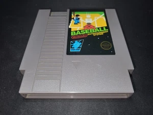 Baseball Schwarz 5 Schrauben Original Nintendo NES NRMT Zustand Spiel Cartridge - Bild 1 von 3