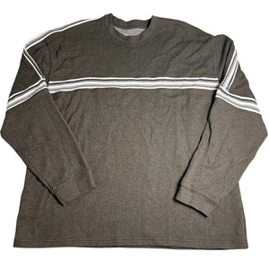 Vintage XG Crew Pullover Herren XXL gerippt Bruststreifen Y2K 90s Retro Herbst Lagenlook - Bild 1 von 6
