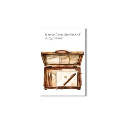 Cartões de anotações feitos à mão para todas as ocasiões personalizados da mesa do seu nome personalizados - Imagem 1 de 2