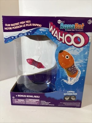 Hexbug AquaBot Wahoo with Bowl New In Box with Pink Swimming  Moving Smartfish - Image 1 of 4