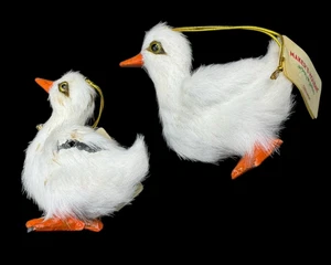 Maker's Holiday Duck Ornament Lot Feathers Christmas Tree Decor Country - Bild 1 von 7