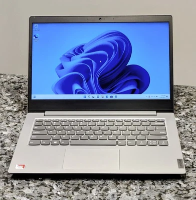 Lenovo IdeaPad Slim 14" Laptop AMD A6 2.4GHz 4GB RAM, 64GB—EXCELLENT  1-14AST-05 - Image 1 of 4