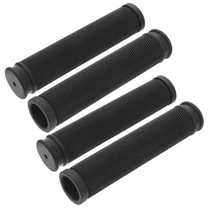  2 Paia Manopole Manubrio Bici: Gomma Antiscivolo Mountain Bike Manubrio Grips - Foto 1 di 20