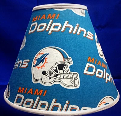 Dolphins Football Lamp Shade Lampshade - Image 1 of 2