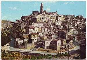 MATERA - PANORAMA DER STEINE CAVEOSO UND BARISANO - - Bild 1 von 1