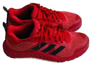 Adidas Everyset Dual Density Training Shoes Red W/ Black Stripes Mens Size 9 - Picture 1 of 7