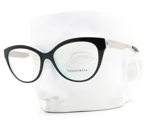 Tiffany & Co Brille Glasses TF 2180 8274 Schwarz auf Blau 52mm mit Etui - Bild 1 von 10