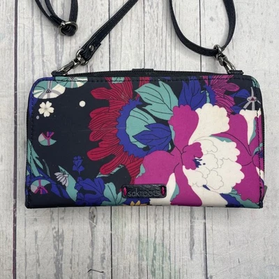 Bolso Bandolera Cartera Muñequera Sakroots Floral Smartphone Foto 1 de 4