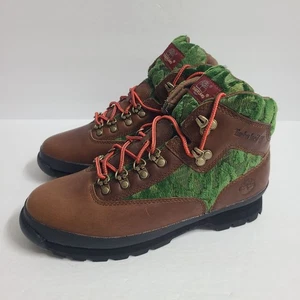 Timberland Pioneers Euro Hiker Boots TB0A2PJ3EM4 Size 8 Brown - Picture 1 of 7