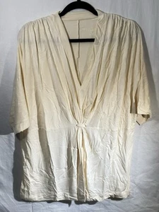 Soft Surroundings Damen Garbo Top Creme Größe 2X - Bild 1 von 8