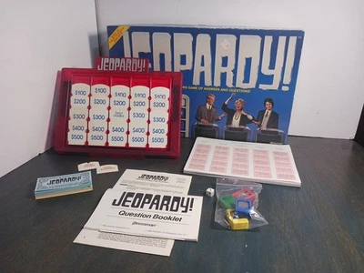Vtg Jeopardy 1986 Board Game Based On The Hit TV Game Show Complete - See Desc - Image 1 of 4
