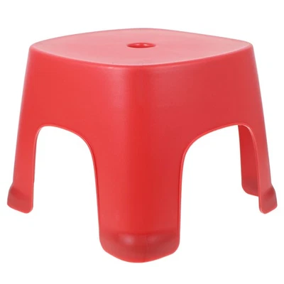  Plastic Shower Stool Bathroom Step Adult Toilet Footstool Stools - Image 1 of 4