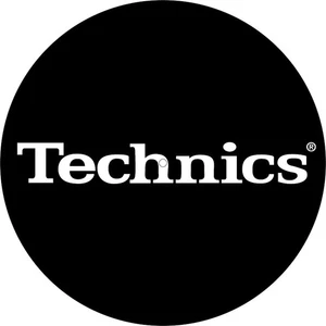 Technics 12" Inch Classic Speed Mat Slip Mat 1 Pair (2 Slipmats) 2mm Black New - Picture 1 of 1
