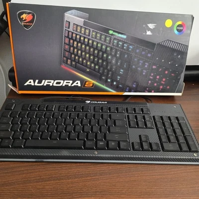 COUGAR CGR-Aurora Gaming Keyboard, LED Backlight - Image 1 of 4