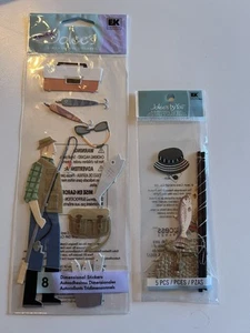 Jolees Scrapbooking Aufkleber Angeln 2 Stück - Bild 1 von 5
