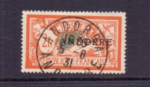 ANDORRA (FR) 1931 2f BIEN USADO - Imagen 1 de 2