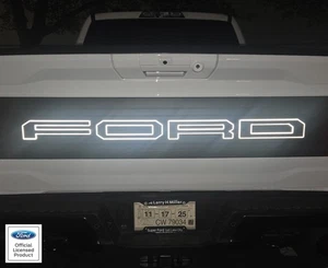 2024-2025 Ford Raptor tailgate Letter Outlines - Reflective vinyl stickers decal - Foto 1 di 8