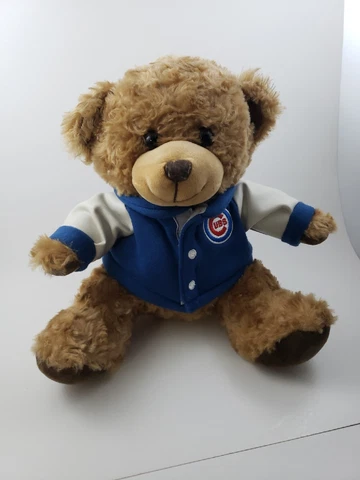 Chicago Cubs Teddy Bear plush forever collectibles 10" Stuffed Animal MLB Cover