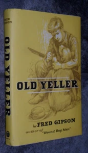 "Old Yeller"-Gipson-1990s?-With DJ-Illustrated-XL Condition - Picture 1 of 10