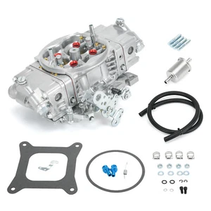 4 Barrel 850 CFM For Holley Brawler Carburetor Double Pumper Mechanical BR-67201 - Foto 1 di 14