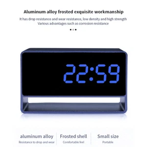 HD 1080P Clock Camera WiFi Wireless Night Vision Security Nanny Cam Alarm 64GB - Bild 1 von 17
